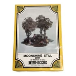 Moonshine Still Mini-scene Model 102 1:87 Ho Scale Woodland. Fixed Price $25.00.
