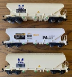 Marklin H0 46323 3X Millet Grain Hopper Car Excellent Rare. Fixed Price $125.00.