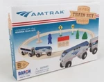 Daron Amtrak Wooden Train Set (20PC) Magnetic Cars, Track & Access DARTY045-NEW. Fixed Price $47.95.