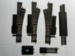 Lot Of Mixed Atlas Ho Scale Snap Switches Rerailer Control & Bumper. Fixed Price $27.99.