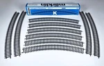 10X 1:87 Ho Marklin 2241 24-3/8 30 Curved Track Sections W/ Box Xlt Used. Fixed Price $34.95.