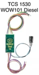 Tcs 1530 WOW101 Diesel Dcc Sound Decoder 9-PIN Jst Connector Version 4.5. Fixed Price $94.99.