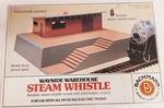 Bachmann Scale Wayside Warehouse Steam Whistle 1436 Diorama Kit. Fixed Price $18.98.