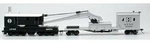 Bachmann Ss 250T Crane & Boom Tender Sf - Ho Scale Model Train Freight Car. Fixed Price $82.67.