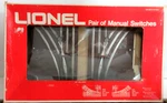 Vintage Lionel 0-27 Gauge Manual Switch Pair 6-5027 Brown Sleepers New. Fixed Price $49.95.