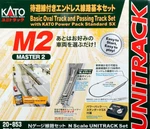 Kato Gauge Unitrack M2 Master Oval Basic Set With Siding 20-853. Fixed Price $107.05.