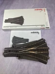 Ho Marklin 24630 3-WAY Switch Turnout With Attached 74490 Mechanisms. Fixed Price $64.99.