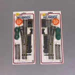 Life-like Ho Scale Electric Remote Control Switch Left 8605 Right 8604 Brass 2PK. Fixed Price $31.50.