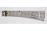 Piko 55221 Ho Scale Right Switch Wr R9/239MM. Fixed Price $26.99.