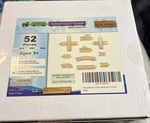 Dynamax Creations Tiny Conductors Train Set 52 Piece Wooden Track New. Fixed Price $22.00.