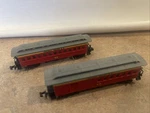 (2) Vintage Scale Bachmann Passenger Cars "central Pacific #3 & #8". Fixed Price $34.95.