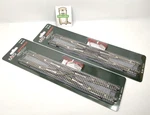 Packs Set Kato 20-210 Double Crossover Switch 310MM 12-3/16" N Scale Gauge. Fixed Price $123.50.