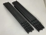 (12) Tyco Slot Car 15" Straight Tracks B5838. Fixed Price $53.00.