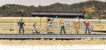 Bachmann Train Work Crew - Ho Scale Model Railroad Figure #42341. Fixed Price $15.13.