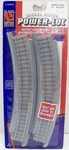 Life Like Ho Scale Nickel Silver 18'' Radius Curve Track New 4PK 21333. Fixed Price $12.59.