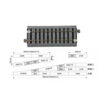 Kato 2-192 Ho 97MM, 3.8" Length Adjustment Straight Track (4 Pieces). Fixed Price $19.99.