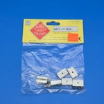 Aristo Craft Trains ART-11904 G Scale Silver Rail Locks 6 Total. Fixed Price $11.99.