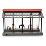 Scale Union Station Platform Building Gauge Train Layout Lighted Depot. Fixed Price $118.99.