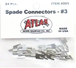 Atlas 201 #3 Spade Tongue Solderless Connectors - 24PCS. Fixed Price $8.03.