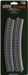 Kato Ho Unitrack 670MM 26 3/8 Inch (22.5) Radius Curved (4 Pcs) 2-230. Fixed Price $17.79.