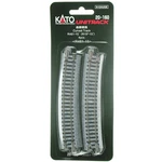 Kato #20-160 Scale R481MM (r 19") Radius 15 Curve Unitrack Sections. Fixed Price $10.25.