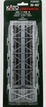 Kato Scale New 2026 Unitrack Double Truss Bridge 248MM 9 3/4 Silver 20-437. Fixed Price $25.29.