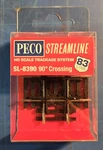 Peco SL8390 Ho Scale Code Line -- 90-DEGREE Crossing. Fixed Price $39.95.