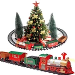 Pusiti Classic Christmas Train Set With 40.5CM X 31.5CM 6CM, Multicolored. Fixed Price $52.26.