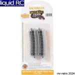 Bachmann 44822 Ns Ez Half Section 12.5CUR. Fixed Price $16.79.