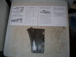 Lionel Super Gauge No. 142 Manual Left Track Switch With Copy Of Instructions. Fixed Price $24.99.