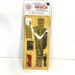 Bachmann Ho-scale 44-1765 Track Remote Control Switch Turnout Lefthand Nip. Fixed Price $15.78.