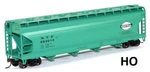 Scale 56' Acf Center-flow Covered Hopper, Nyc, BAC-17520. Fixed Price $25.99.