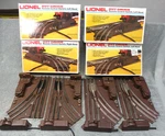 Lionel O-27 Gauge Right & 3 Left Hand Remote Control Switches 6-5121 6-5122. Fixed Price $25.00.