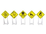 Lionel 2330010 Unique Railroad Signs 5-PACK #2 Accessory. Fixed Price $7.59.