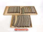 96X M Rklin H0 Track Piece 5100 5120 Curved 5106 Straight Etc #DT139-5. Fixed Price $107.58.