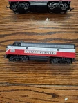 Ho Bachmann Plus Western Maryland Circus Colors Emd F7A #234, 11228. Fixed Price $35.00.