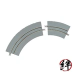 Tomix Gauge Wide Tram Super Mini Curved Rail C103-WT F 30 And 60 Set 2 1795. Fixed Price $16.14.