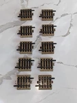 Marklin 10 Pcs 3900D 1/7-LENGTH Straight Scale Model Track Excellent Cond. Fixed Price $35.00.