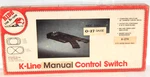 Vintage K-line O-27 Manual Control Switch K-274 Right Turnout Open Box Unused. Fixed Price $44.95.