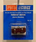 New Peco PL-10 Turnout Motor. Fixed Price $15.63.