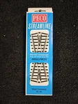 Peco Steamline Nickel Silver Rail Short Crossing Ho/oo SL-93 New Open Box!. Fixed Price $22.00.