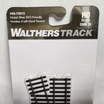 Left Hand #4 Turnout Switch Code Nickel Silver Walthers Dcc Friendly 70013. Fixed Price $27.99.