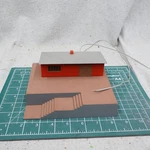Bachmann Trains Ho Scale Steam Whistle Storage Building 46209 Untested. Fixed Price $15.00.