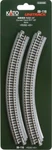 Kato 20-110 Unitrack 11" Radius Curve 4PCS. Fixed Price $14.95.