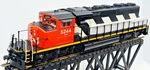 Intermountain 49301S-01 Ho Canadian National Cn #5244 SD40-2W Dcc Sound Loco. Fixed Price $144.73.