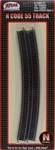 Atlas 2026 N Code 55 Track 20" Radius Full Curve PKG(6). Fixed Price $11.99.