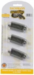 Bachmann 44833 N-scale Quarter Sections 14" Radius Curve E-z Track (6) Nickel. Fixed Price $12.61.