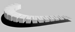 Woodland Scenics ST1413 Sub Terrain, 4% Incline Starter (4 Pieces). Fixed Price $11.99.