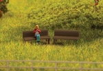 Walthers Scenemaster Ho Scale Benches PACKAGES(8) 949-4146. Fixed Price $6.38.