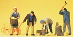 Preiser 10539 Ho Working Farm People Figures With Accessories (set Of 4). Fixed Price $33.19.